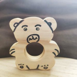 B/Rond de serviette ourson