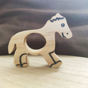 B/Rond de serviette cheval