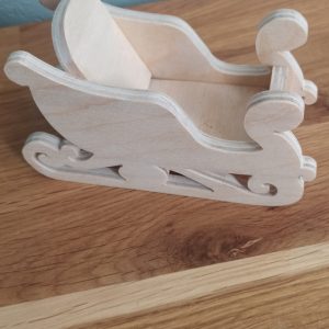 B/Traineau de noël (contreplaqué)