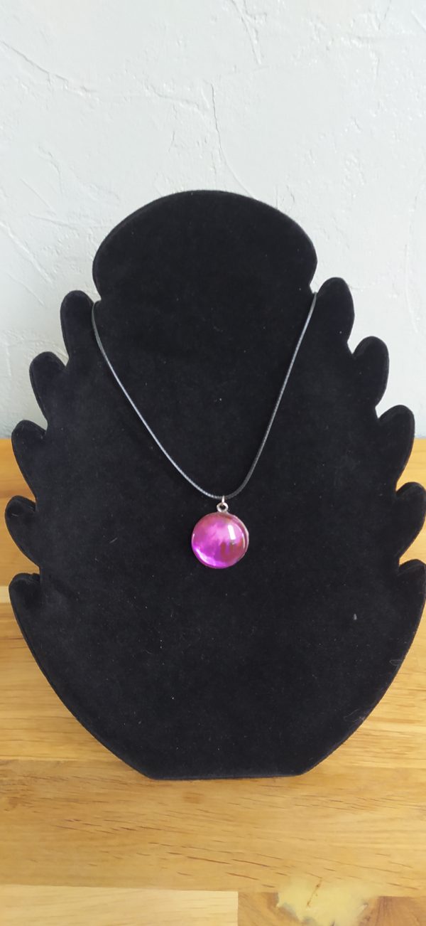 R/collier insert nuage rose 332