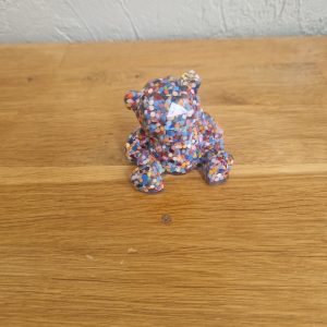 605R/figurine ourson assis perles diamond painting
