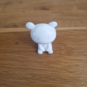 R/mini figurine ours blanc