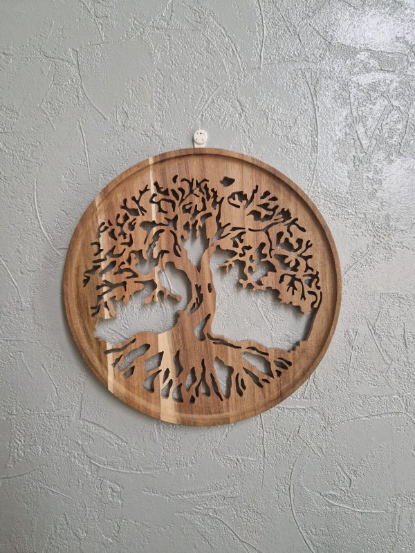 b/arbre de vie chantourné en acacia diamètre 30 (plateau)