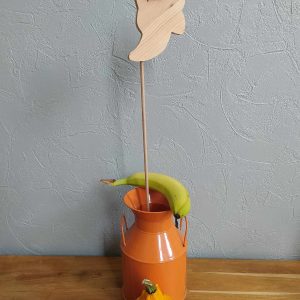B/tuteur en bois forme banane