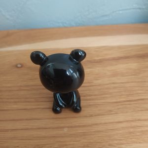 R/mini figurine ours noir