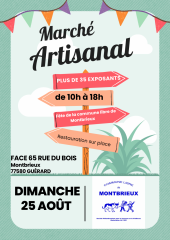 Affiche Marché Artisanal