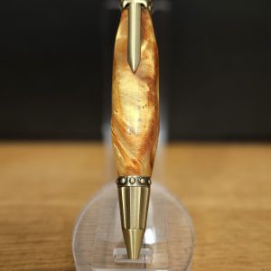 B/Stylo bille GUENIEVRE ambre (29)