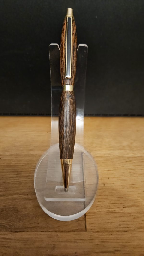 B-Stylo Porte Mine ELEGANCE OR 24K- bois bouleau madré (44)