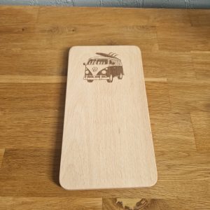 B/Planche en bois en hêtre gravée laser (combi planche)