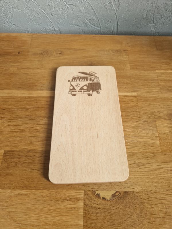 B/Planche en bois en hêtre gravée laser (combi planche)