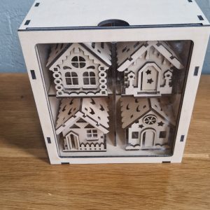 B/vitrine maisons de noël