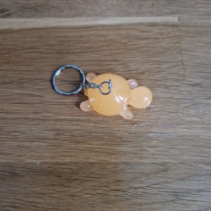 R/porte clés tortue saumon