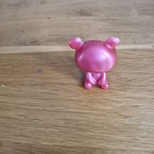 R/mini figurine ours mica rouge