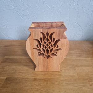 B/vase ananas chantourné