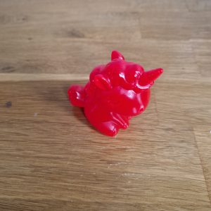 R/mini figurine licorne rouge