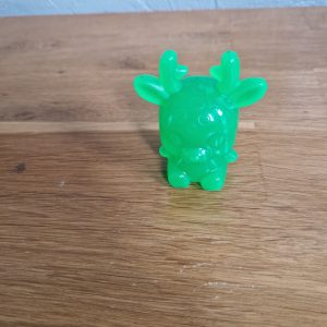 R/figurine renne vert