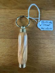 PORTE CLES SECRET LISSE BOIS OLIVIER 20