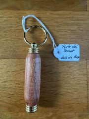PORTE CLES SECRET NON STRIE BOIS DE ROSE 20 €