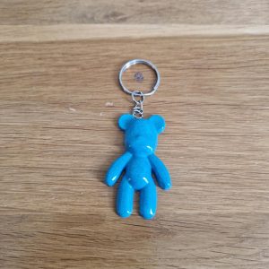 624R/porte clés ourson mr Bean bleu
