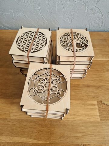 Commande pour un lithothérapeute