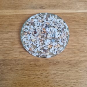 602R/dessous de verre mandala coquillages